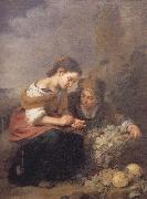 Bartolome Esteban Murillo The Little fruit seller china oil painting artist